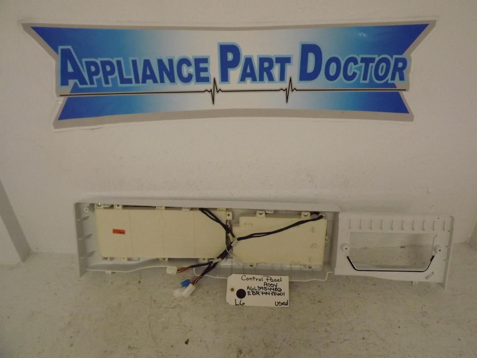 LG Washer AGL3954402 EBR74488601 Control Panel Assy Used LG Washer AGL3954402 EBR74488601 Control Panel Assy Used
